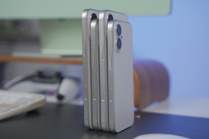 Những thay đổi được chờ đợi trên iPhone 16 Tất cả iPhone 16 có thể đều thêm phím chụp riêng bên dưới nút nguồn truyền thống. Ảnh: Huy Nguyễn