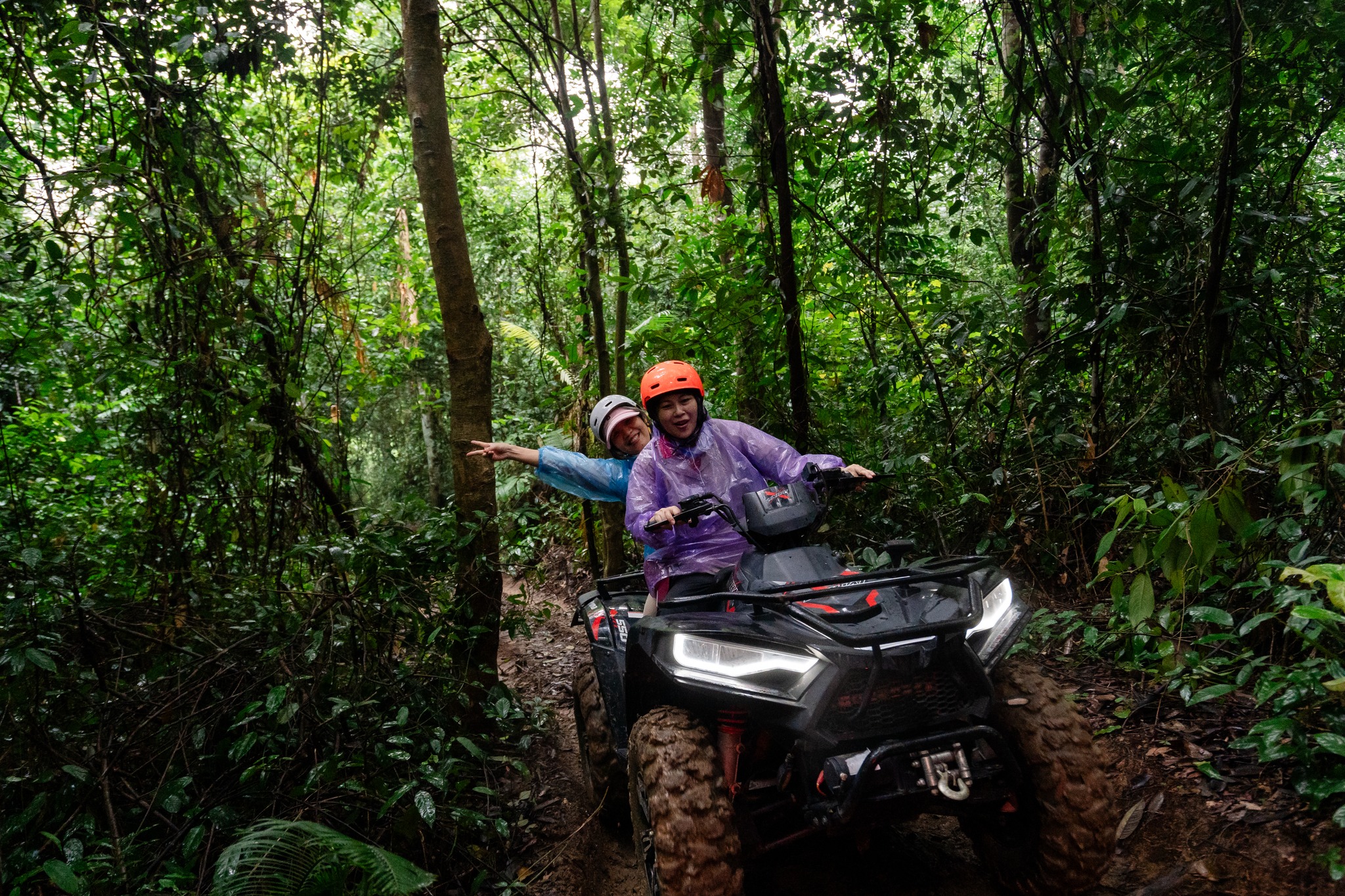 Lái xe địa hình xuyên rừng lim, thăm "nhà Kong" ở Quảng Bình Lái xe địa hình xuyên rừng lim ở Quảng Bình - Ảnh 2.