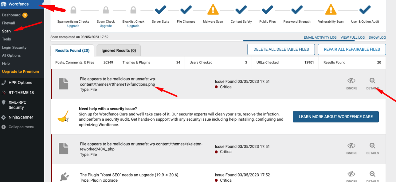 Diệt virus cho web wordpress - Thiết kế website Quảng Bình Web img 64534b328bcc6