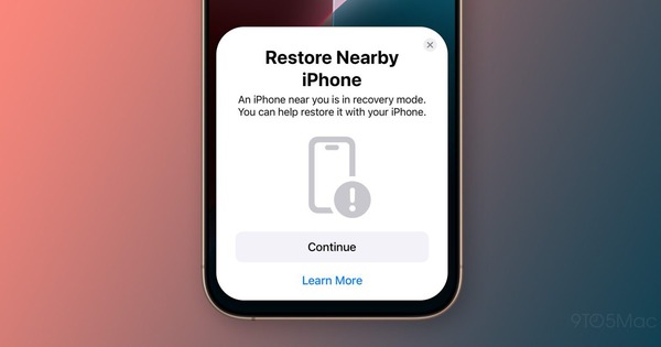 iPhone 16 có thể khôi phục phần mềm không cần cáp sạc