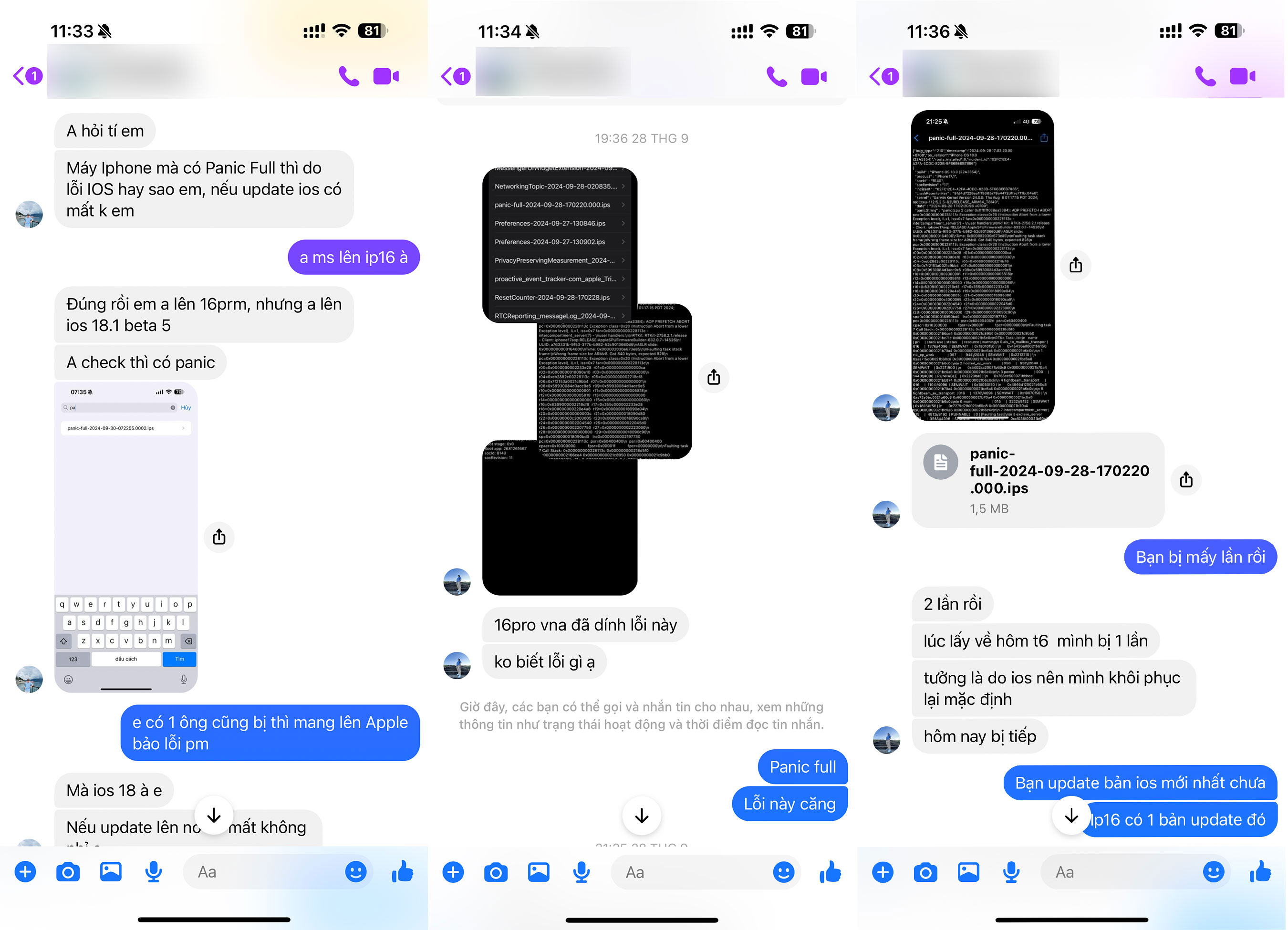 Vừa mới mở bán, nhiều mẫu iPhone 16 series đã gặp hai lỗi nghiêm trọng Loi Panic Full Reset Counter iPhone 16 Pro Max series 4 1
