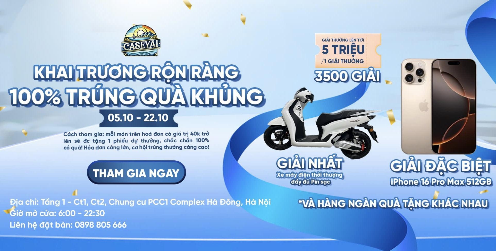 Khai trương Caseyai Coffee & Food img