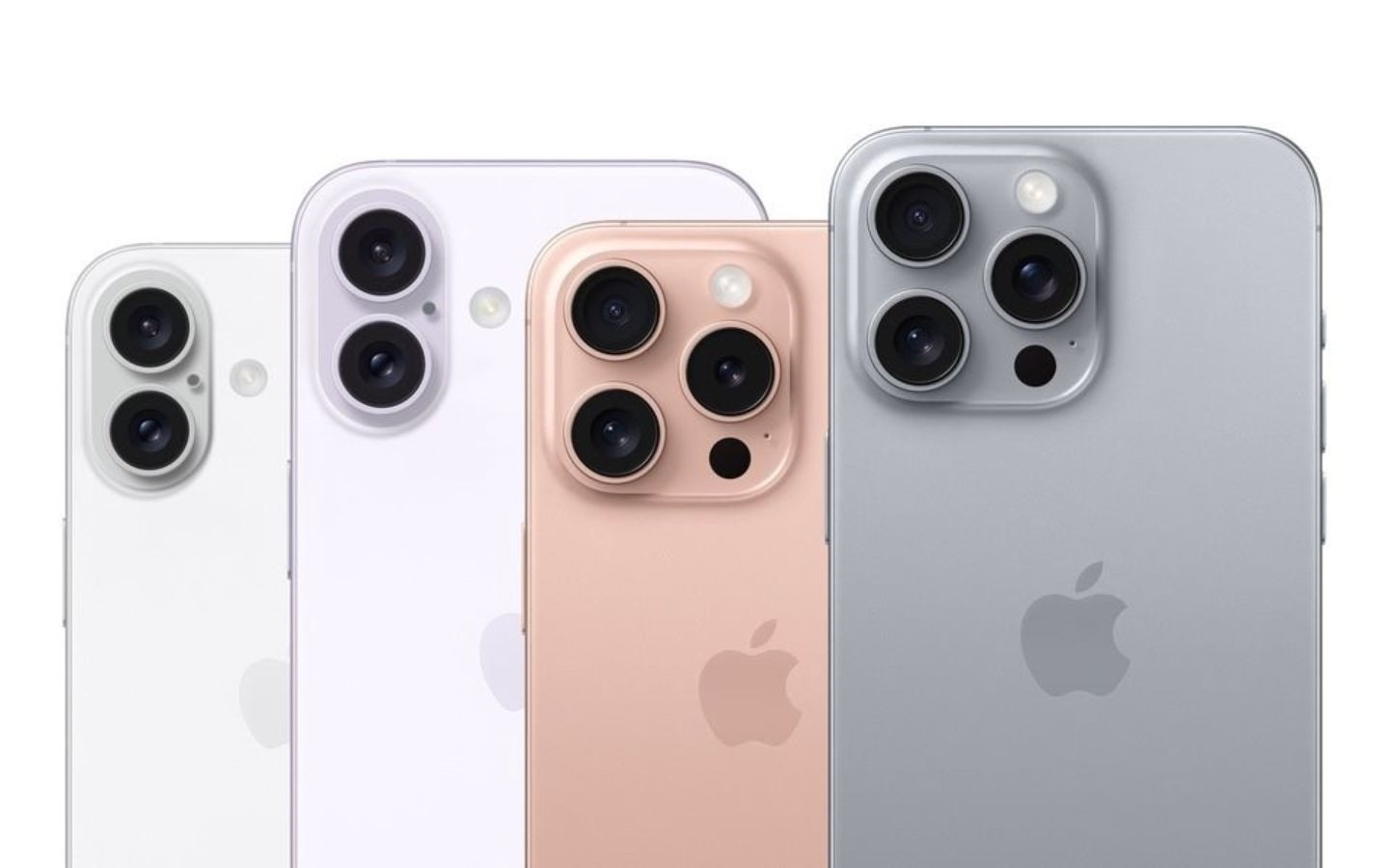 So sánh iPhone 16 Series về các thông số kỹ thuật của Camera