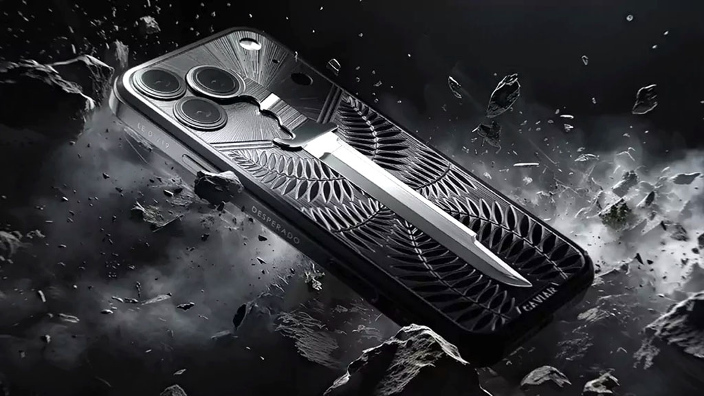 Caviar công bố bộ sưu tập iPhone 16 và iPhone 17 lấy cảm hứng từ vũ khí với các chi tiết bằng vàng cùng mức giá khởi điểm lên tới 220 triệu đồng caviar_desperado_003.jpg (127 KB)