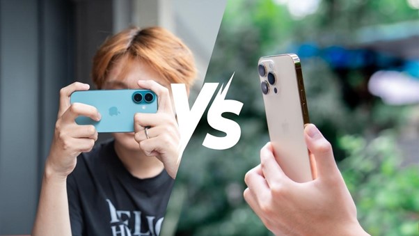 Nên mua iPhone 14 Pro Max mới hay iPhone 16 cũ? Cái nào tốt? ip14pm ip16 cu 2