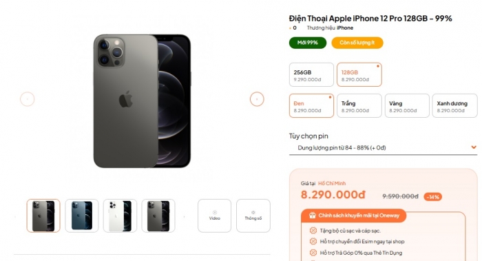 Đây là iPhone Pro 3 mắt, khung thép phẳng cực đẹp nhưng chỉ từ 8 triệu, vẫn ăn đứt iPhone 16 iphone 12 pro t7 1