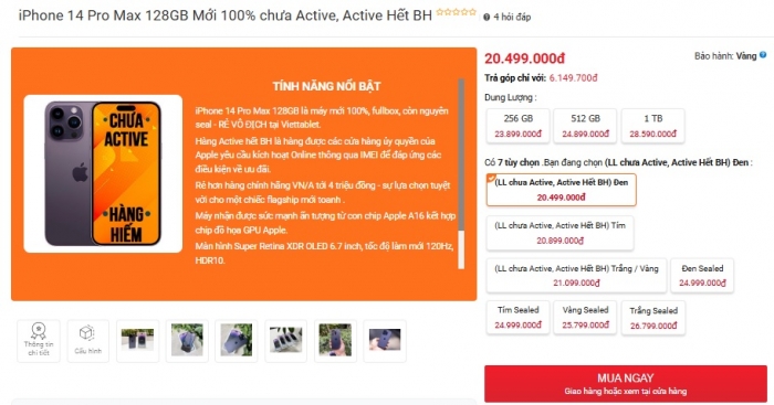 Đây là iPhone Pro Max giống iPhone 16 Pro Max nhưng giá rẻ nhất Việt Nam, dùng khung thép đẹp đỉnh iphone 14 pro max t7 6