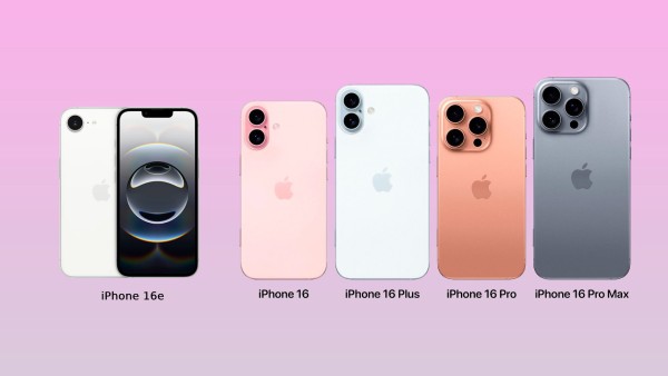 Bảng so sánh kích thước iPhone 16e với các dòng iPhone 16/Plus/Pro/Pro Max