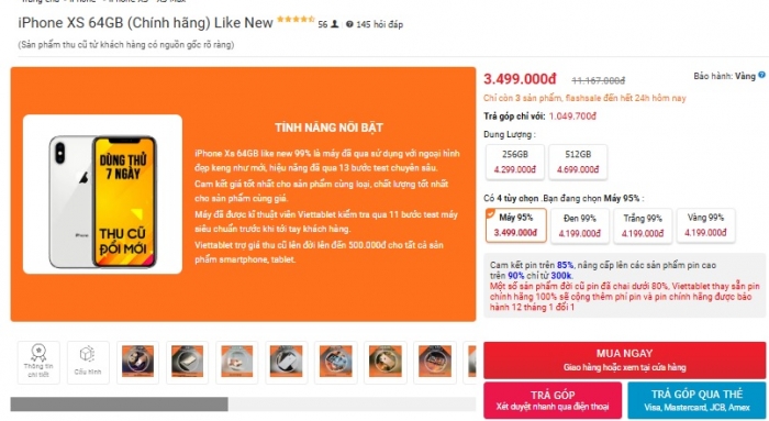 Đây là iPhone màn OLED, camera zoom quang học rẻ nhất Việt Nam hơn 3 triệu ngon nhơn iPhone 16 iphone xs t8 9