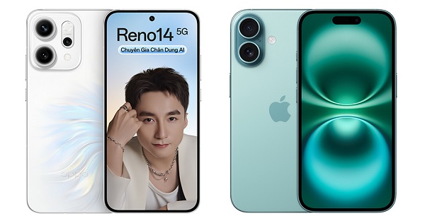 Đâu sẽ là khoản đầu tư xứng đáng dành cho bạn? So sánh OPPO Reno14 và iPhone 16