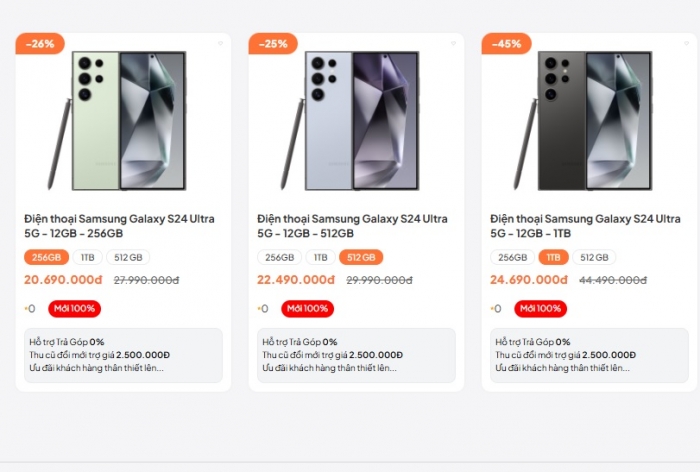 Rẻ hơn tới 13 triệu, camera, AI xịn ăn đứt iPhone 16 Pro Max gia galaxy s24 ultra t8 1