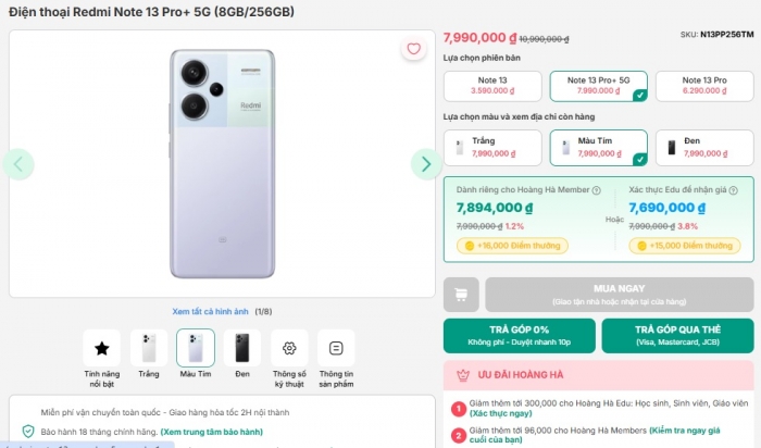 Kẻ soán ngôi vua tầm trung Redmi Note 13 Pro+ rẻ như cỏ camera 200MP màn cong 120Hz ăn đứt iPhone 16 redmi note 13 pro plus t6 3