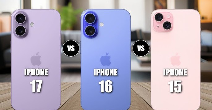 Vì sao nhất định phải chọn iPhone 17 thay vì iPhone 16 hay 15?