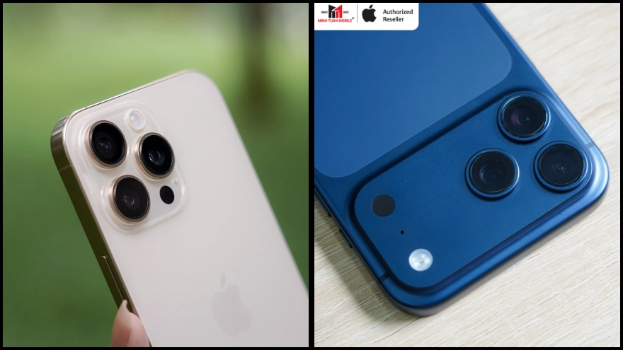 So sánh giữa iPhone 16 Pro Max và iPhone 17 Pro Max So sánh giữa iPhone 16 Pro Max và iPhone 17 Pro Max