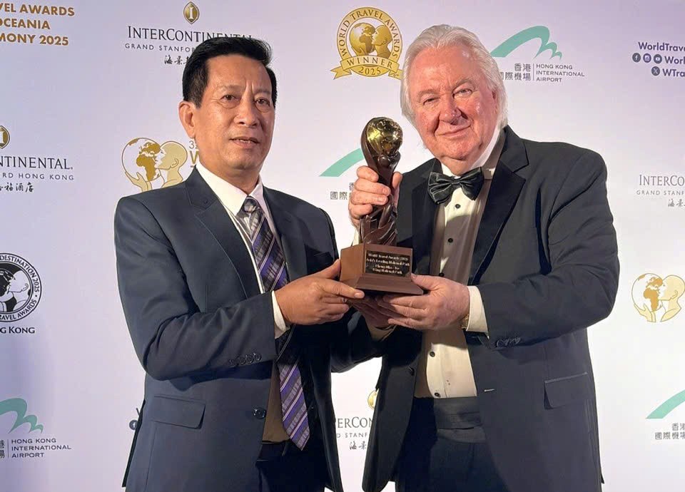 Phong Nha – Kẻ Bàng giành “cú đúp” Giải thưởng Du lịch thế giới năm 2025 - ảnh 2