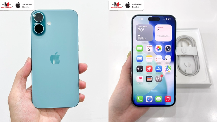 Màn 6.7 inch “đã mắt”, pin trâu đáng mua 2025 iPhone 16 Plus: Màn 6.7 inch “đã mắt”, pin trâu đáng mua 2025