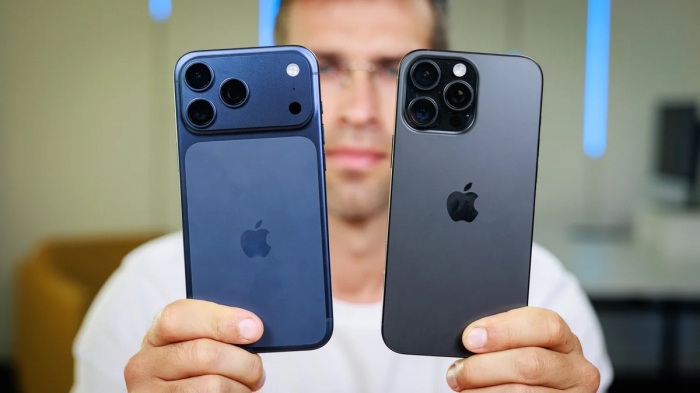 iphone 16 vs 17 pro