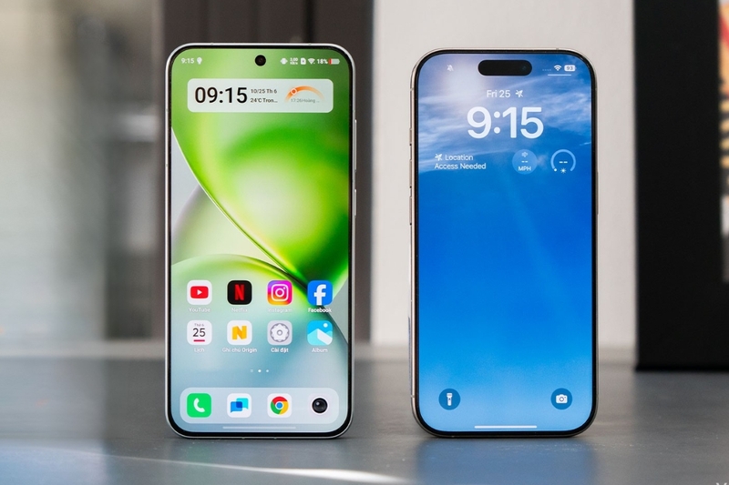 Về màn hình, Vivo X200 Pro Mini ấn tượng với tấm nền LTPO AMOLED 6.31 inch