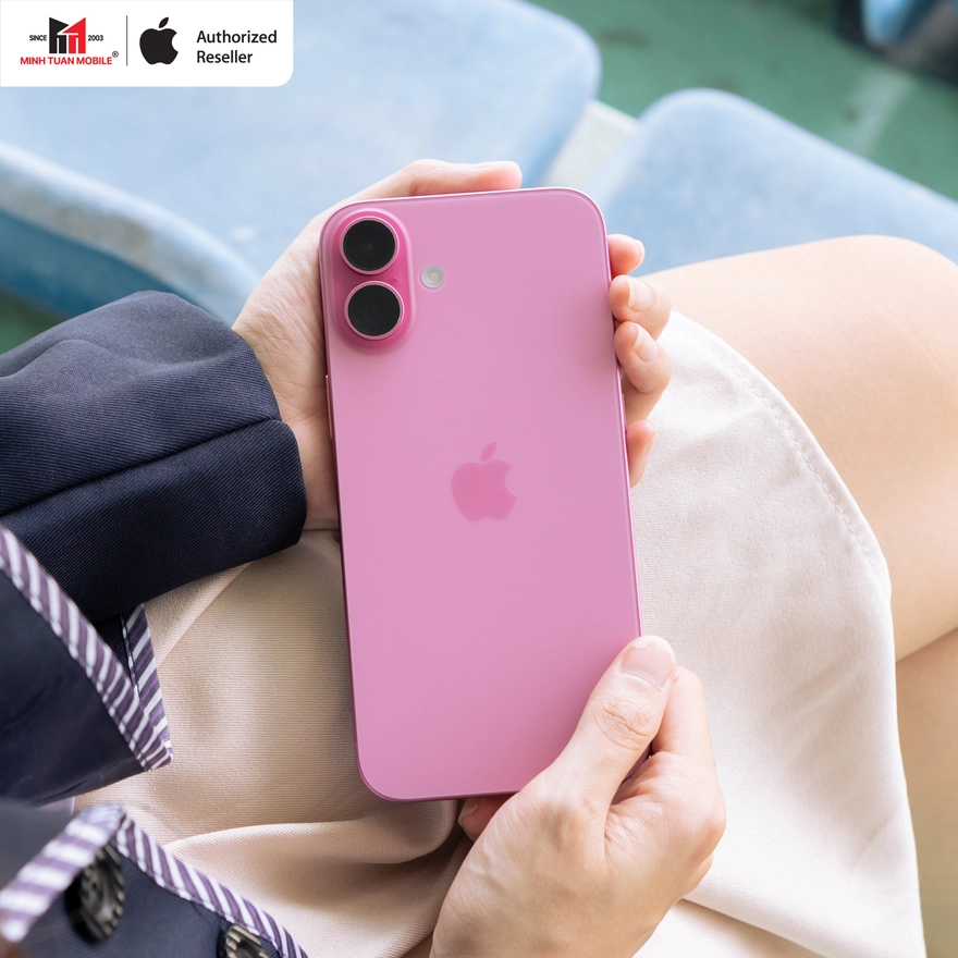 iPhone 16 Plus: Viền nhôm cao cấp đáng mua cận Tết 2026