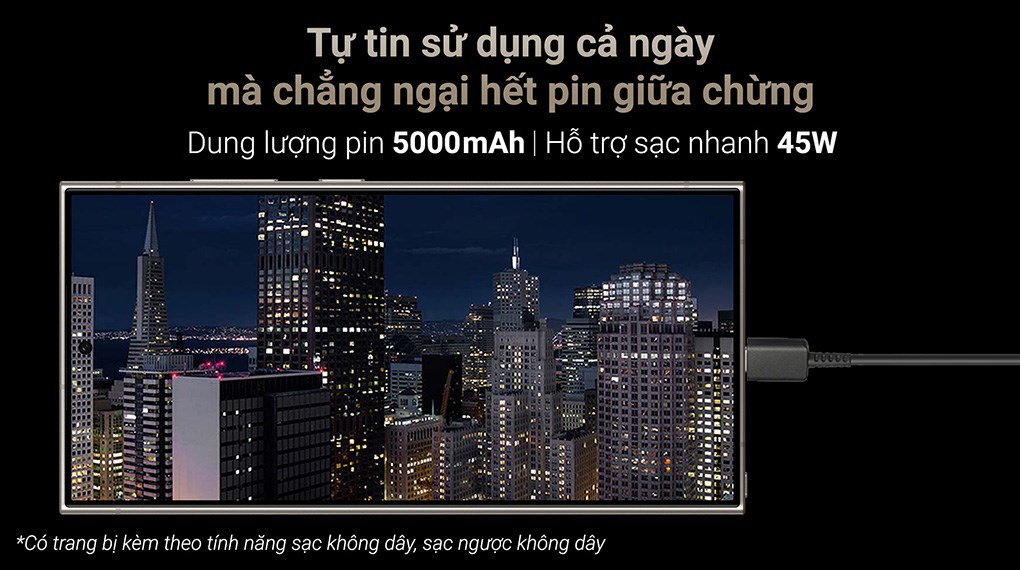 Viên pin 5000mAh của S24 Ultra