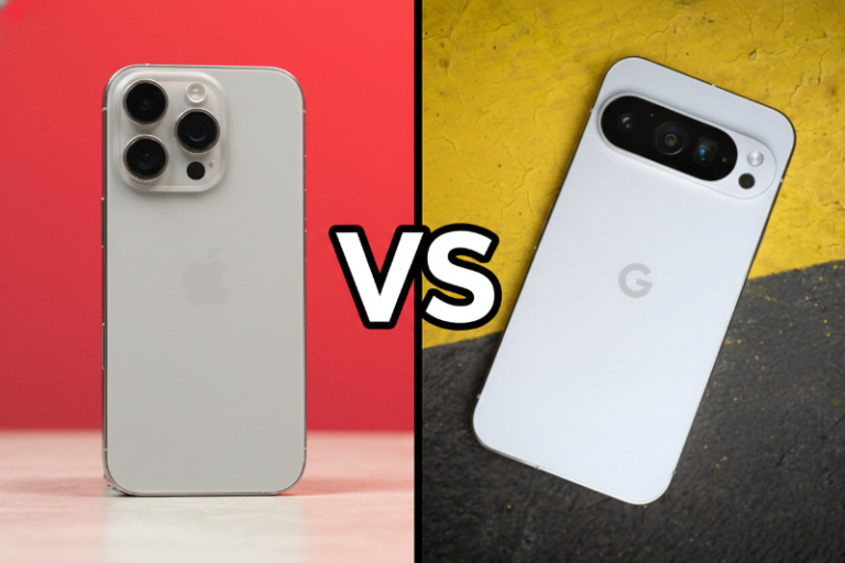 So sánh iPhone 16 Pro và Google Pixel 9 Pro chi tiết từ A