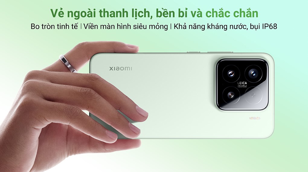 Xiaomi 15 với khung viền nhôm